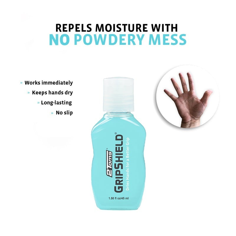2Toms Gripshield - Verhindern Sie schwitzende Hände