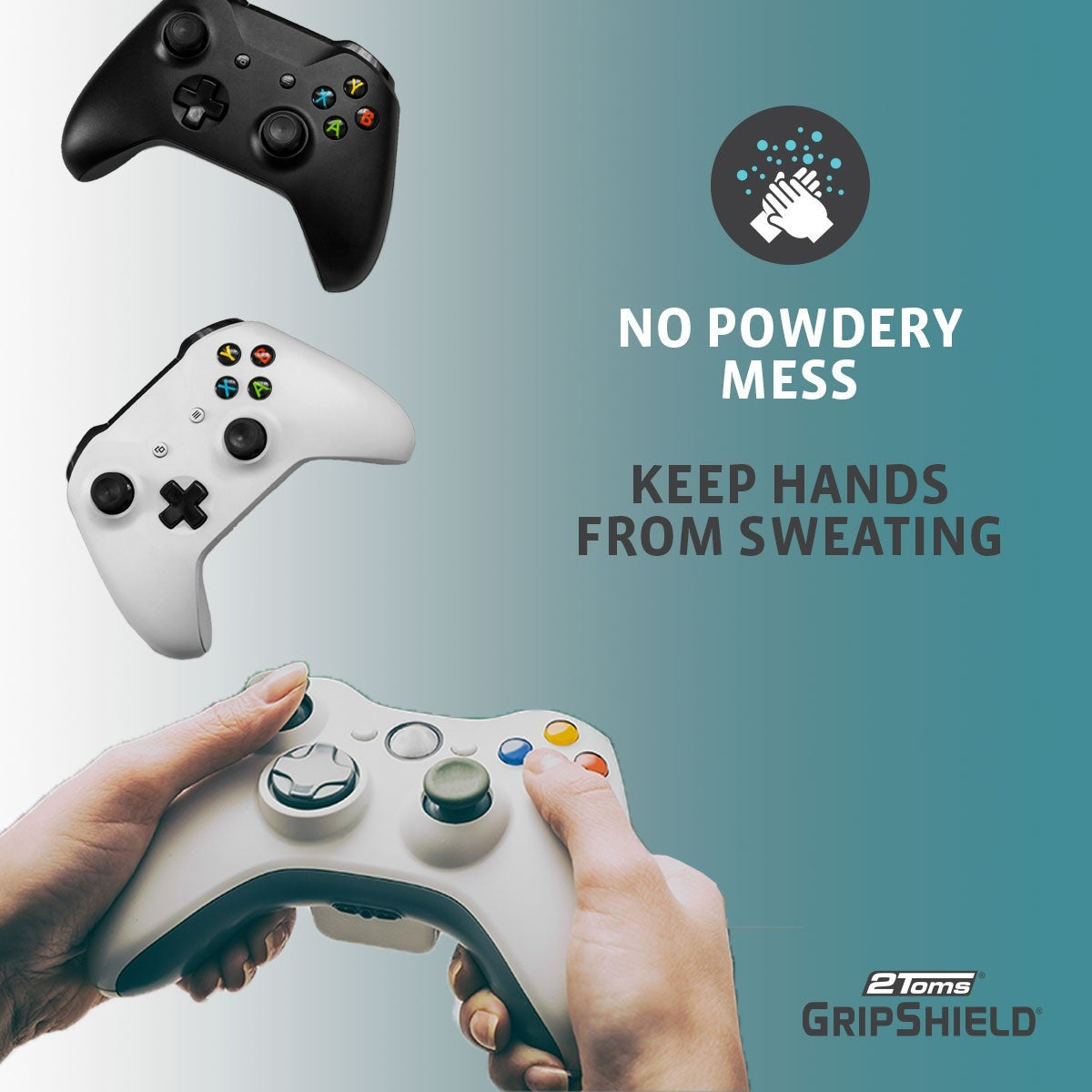 2Toms Gripshield - Verhindern Sie schwitzende Hände