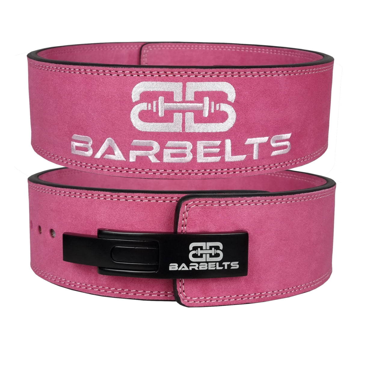 Barbelts Hebelgürtel 10mm Pink - Powerlifting-Gürtel