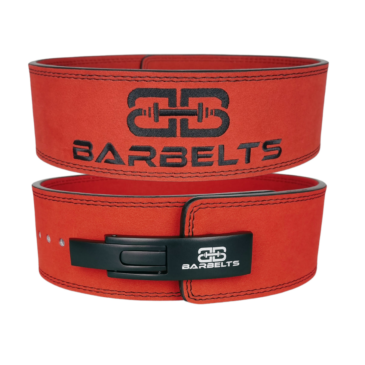 Barbelts Hebelgürtel 10mm Rot - Powerlift Gürtel