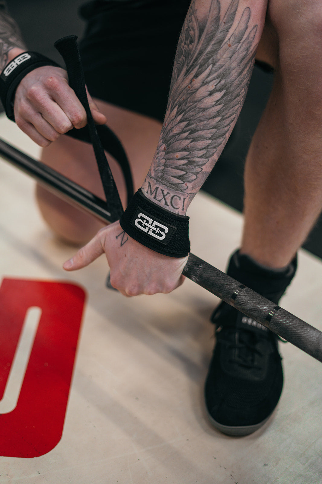 Barbelts gepolsterte Hebebänder