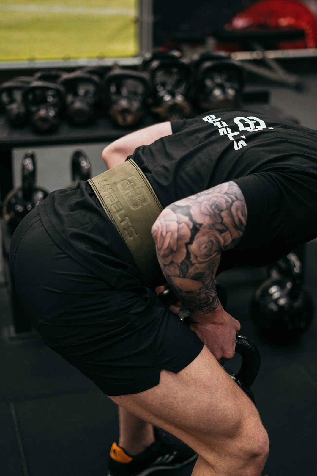 Barbelts Gewichthefriem Venom - Vollständig aus Leder