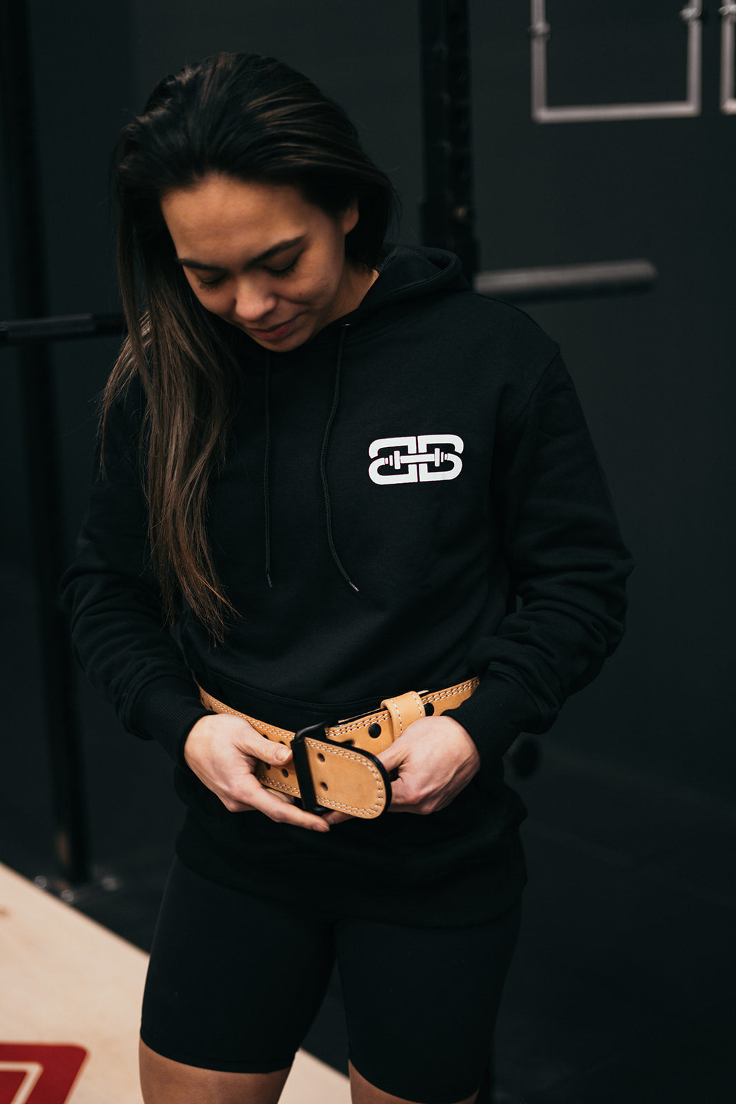 Barbelts Gewichthefriem Sand - Vollständig aus Leder