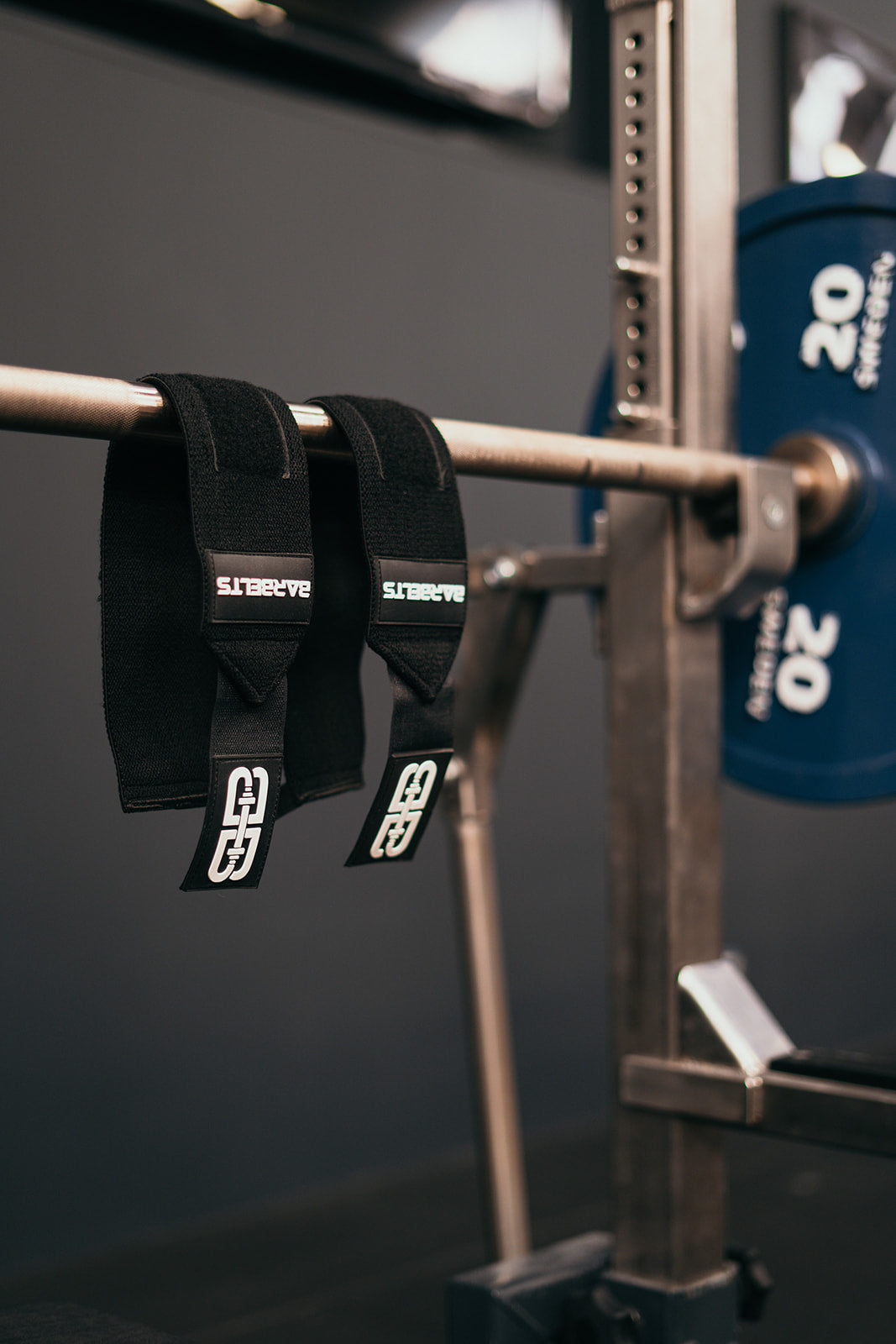 Barbelts Wrist wraps - schwarz - 50cm