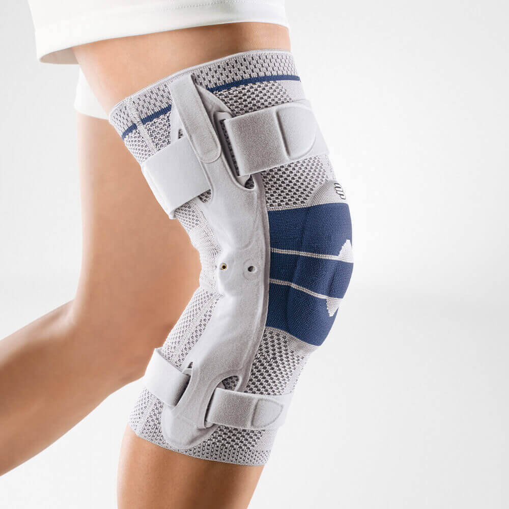 Bauerfeind GenuTrain S Pro Kniebrace - titan