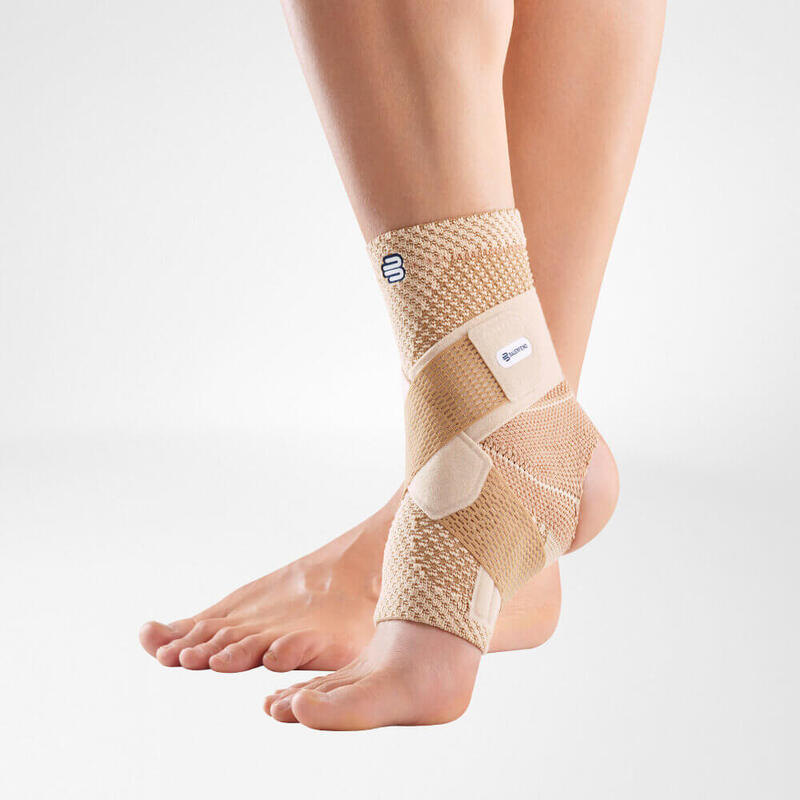 Bauerfeind MalleoTrain S open heel Enkelbrace - titan