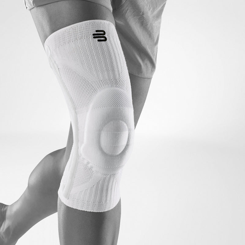 Bauerfeind Sports Knee Support Kniebrace - all white