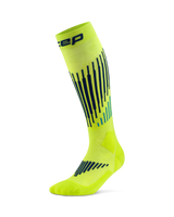 CEP Core Run Merino Kompressionsstrümpfe 3.0 - lime/blau
