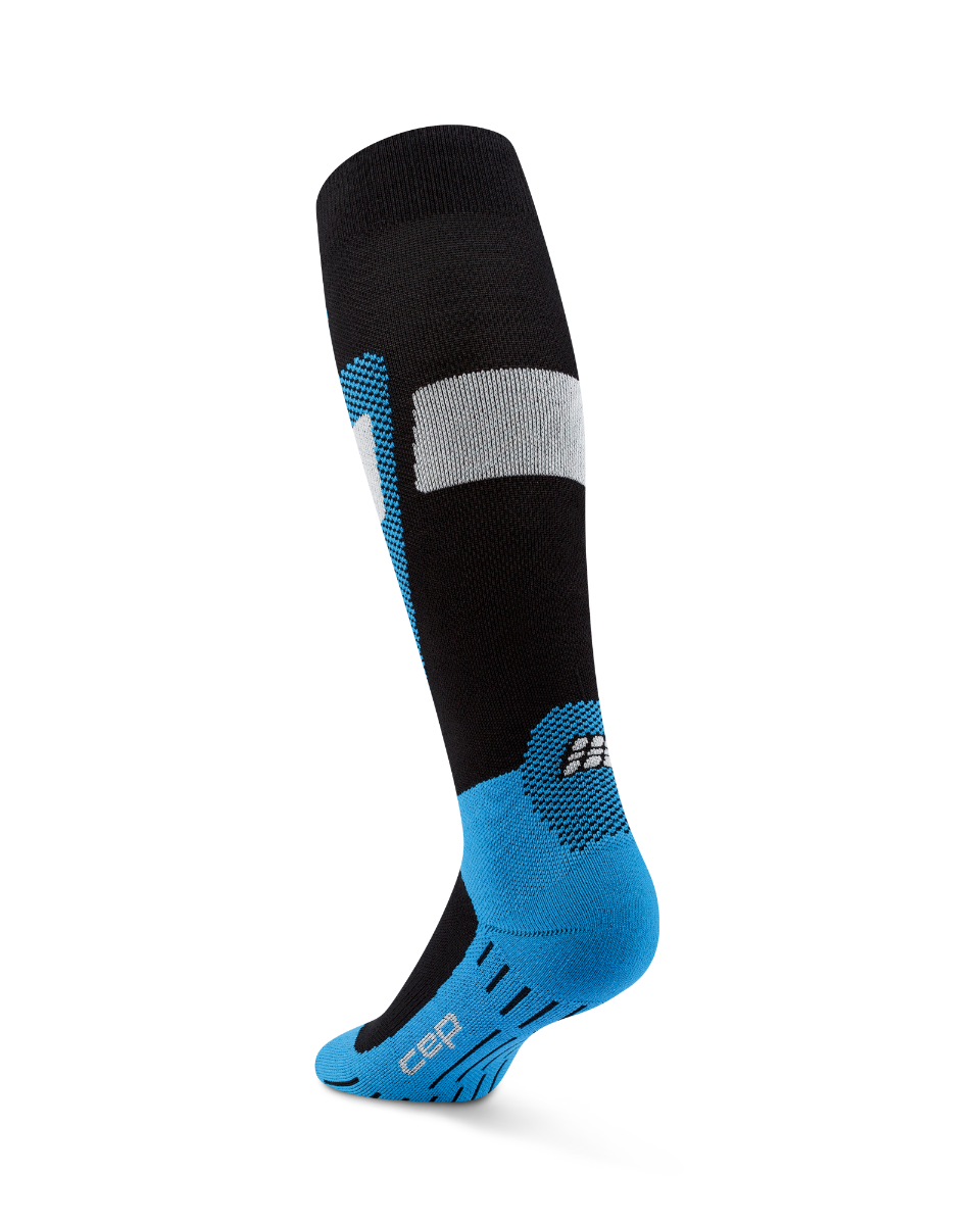 CEP Ski Merino Skisokken 3.0 - zwart/blauw