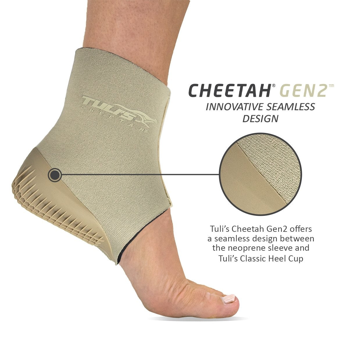 Tuli's Cheetah Gen2 Heel Cup Kompressionsmanschette