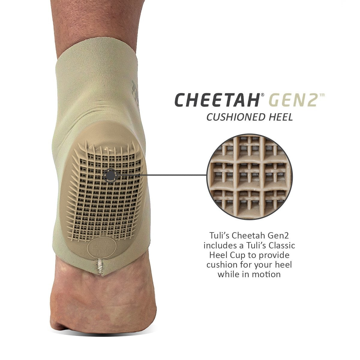 Tuli's Cheetah Gen2 Heel Cup Kompressionsmanschette