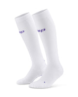 CEP Core Run Ultralight Kompressionsstrümpfe - Weiß