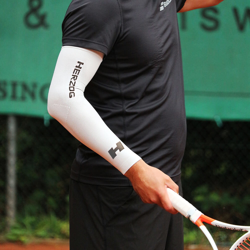 Herzog PRO Kompressionsärmel - weiß