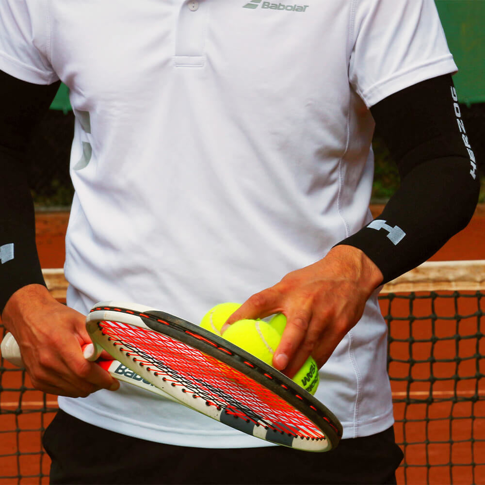 Herzog PRO Kompressionsärmel - schwarz