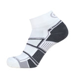 INC Viertel Hartlaufstrümpfe / Sportsocken - weiß