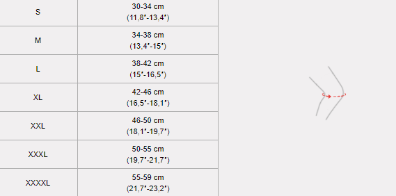 Reh4Classic Knieorthese mit verstellbaren Scharnieren
