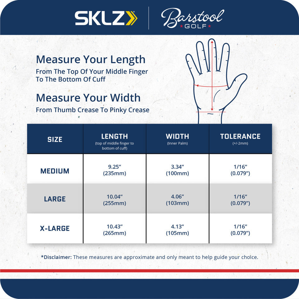 SKLZ Intelligenter Handschuh Herren Links