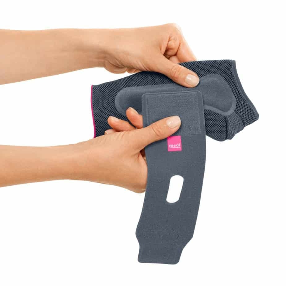 Medi Manumed Aktive Handgelenkstütze - Silber