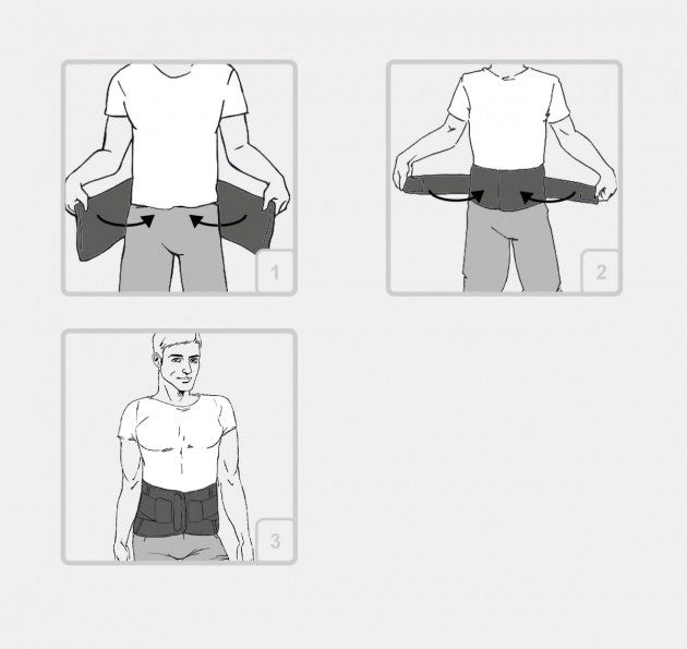 Reh4Classic Rugbrace mit maximalem Schutz