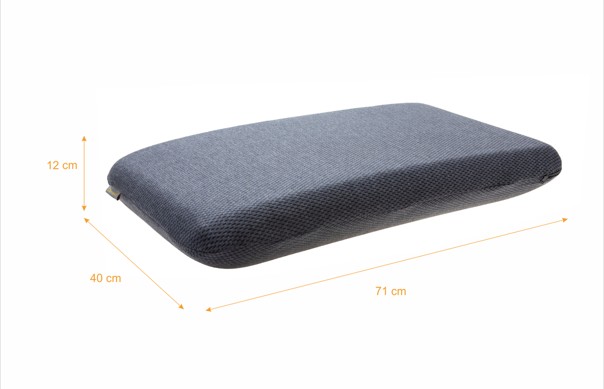 Qmed Ergonomisches Bambus-Memory-Schaum-Kopfkissen