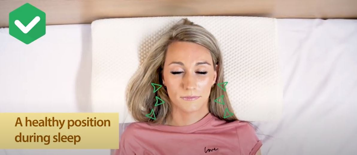 Qmed Ergo Traagschaum Kopfkissen