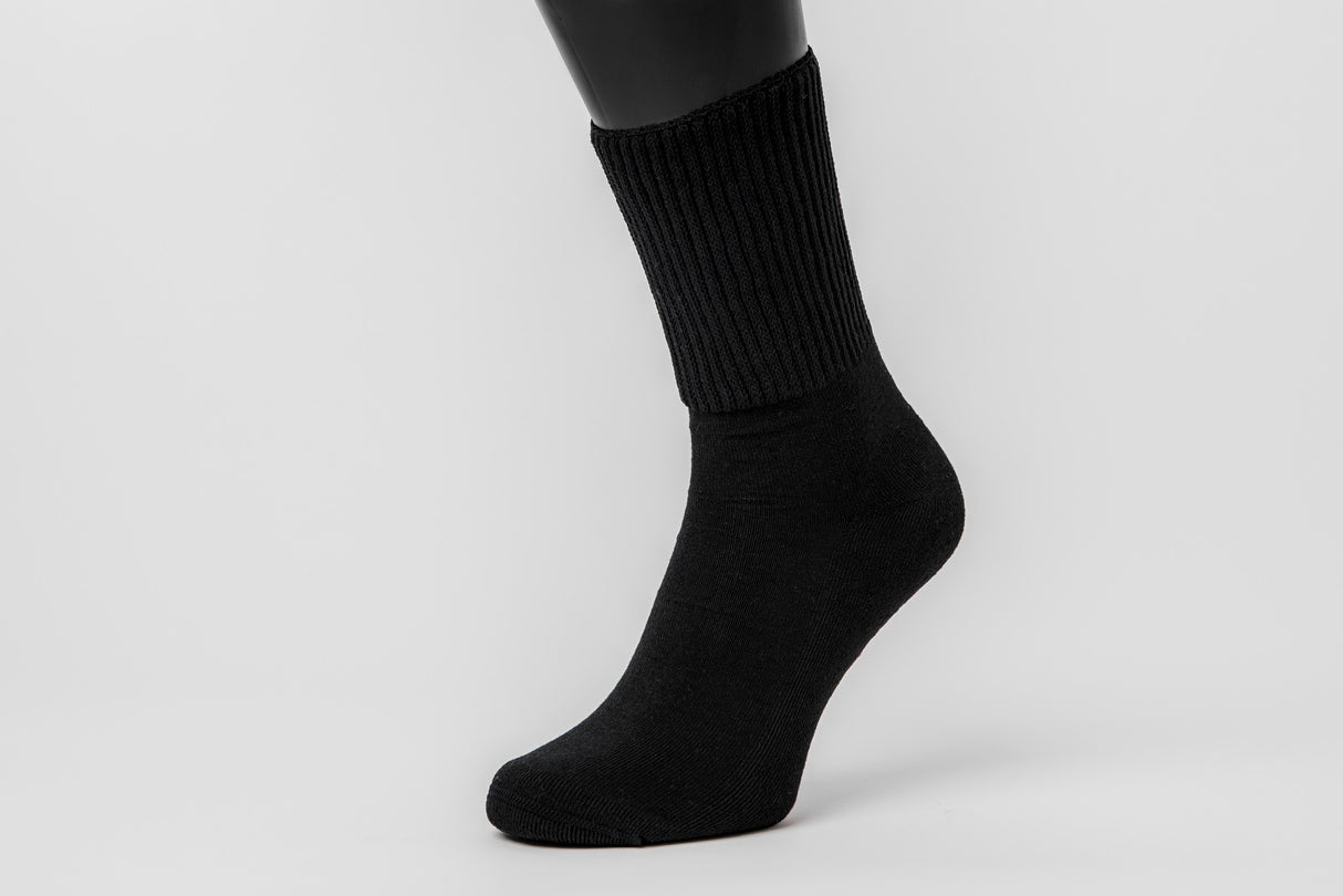 Reflexwear Diabetes Socken - schwarz