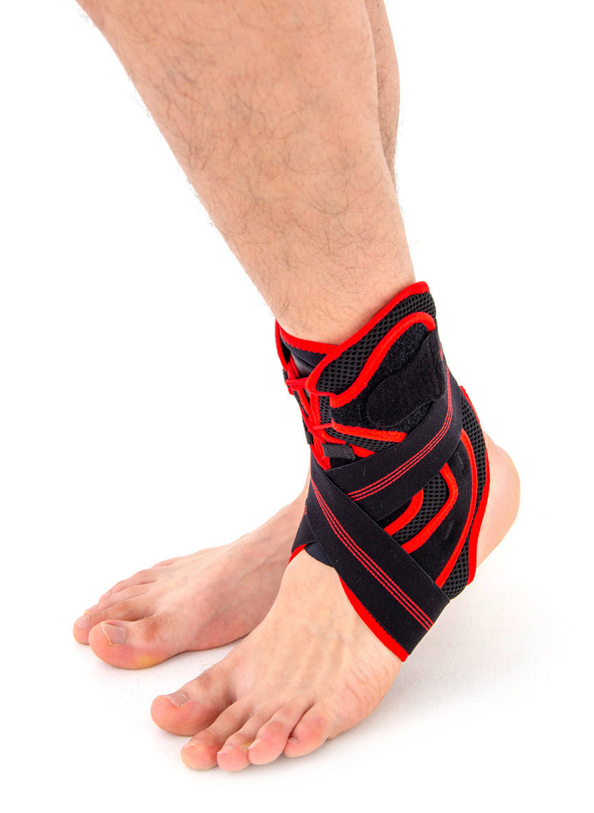 Reh4Sport Leichte Knöchelbandage mit Streben und Riemen