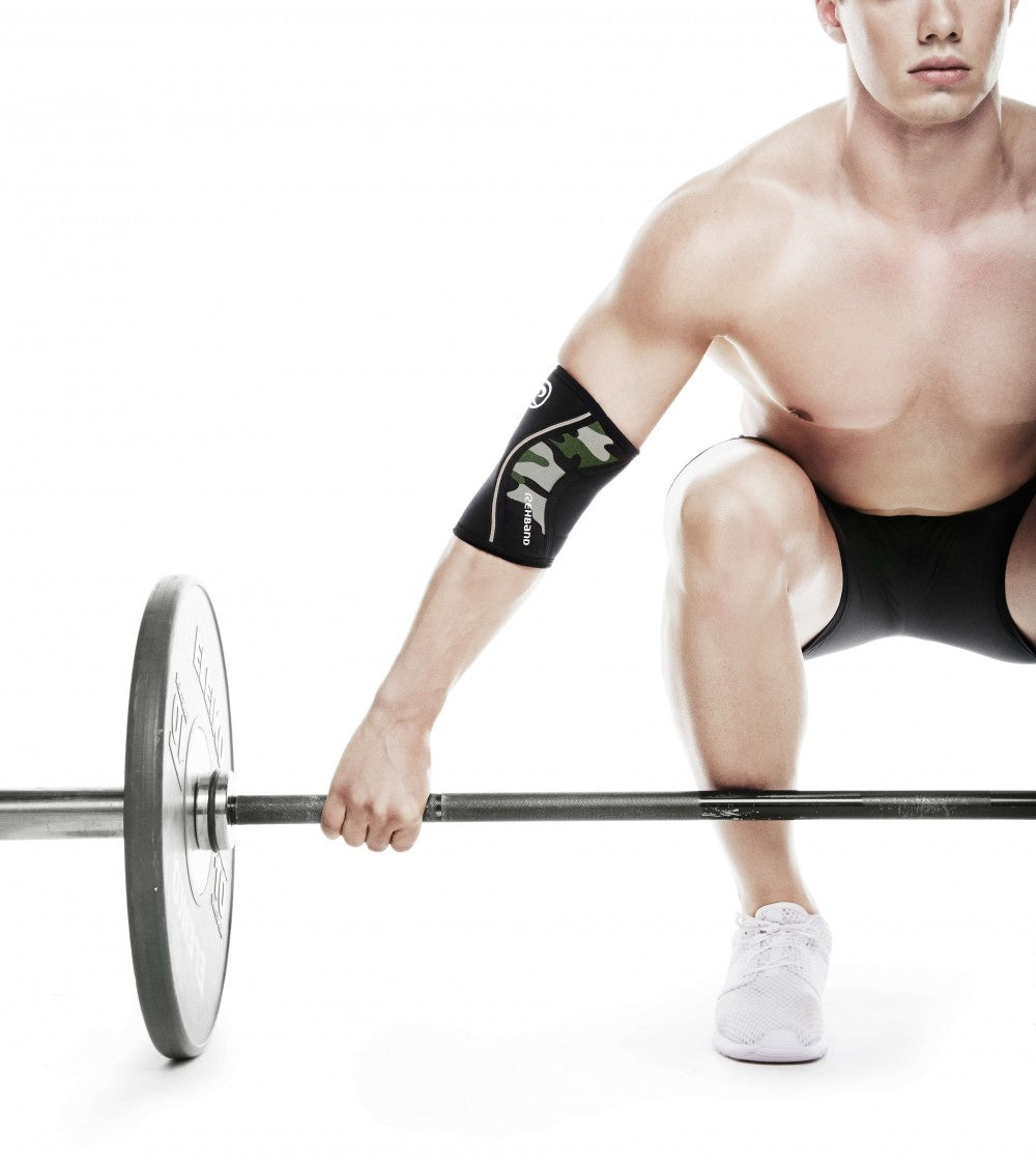 Rehband RX Ellenbogensleeve 5mm - Tarnmuster