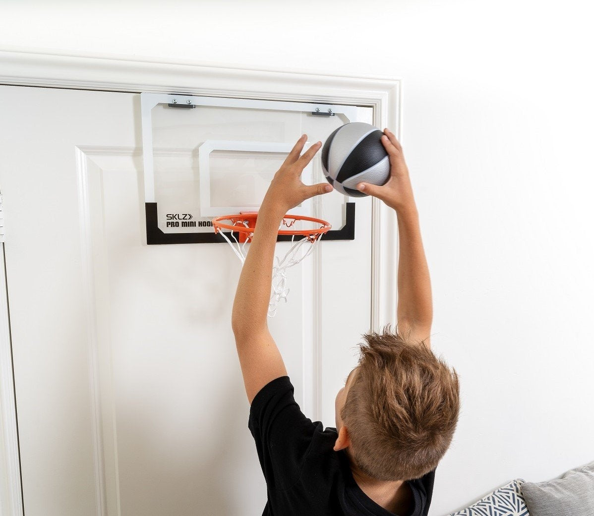 SKLZ Profi Mini-Reifen Schaumstoffball - Schwarz/Silber