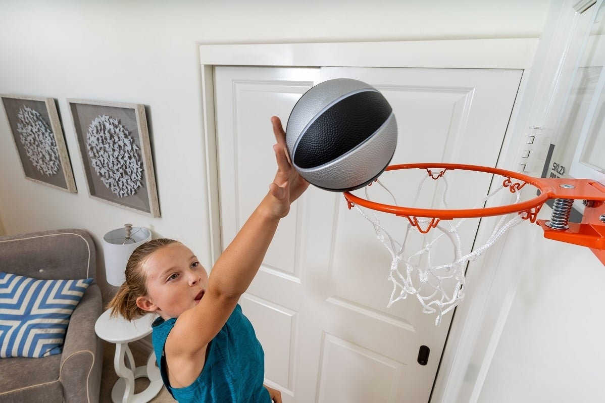 SKLZ Profi Mini-Reifen Schaumstoffball - Schwarz/Silber