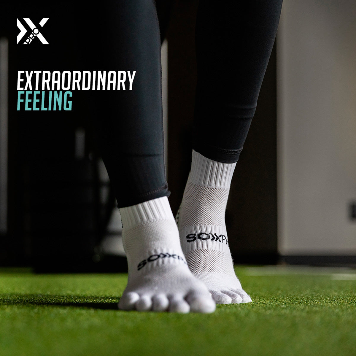 GEARXPro SOXPro - Fünf Zehen - Weiß