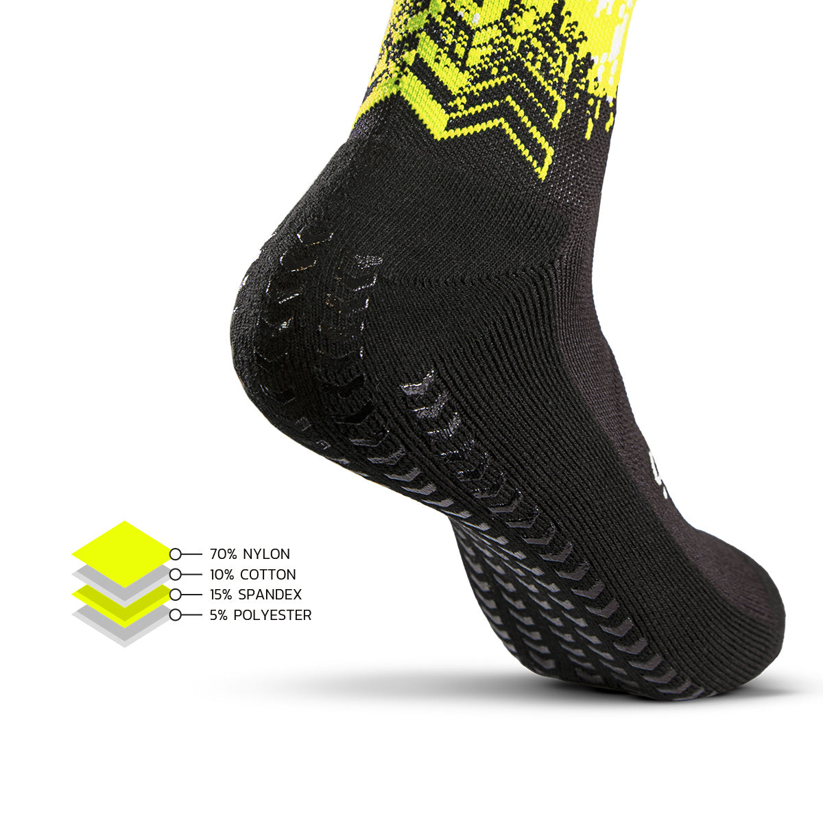 GEARXPro SOXPro - Padel - Schwarz/Gelb