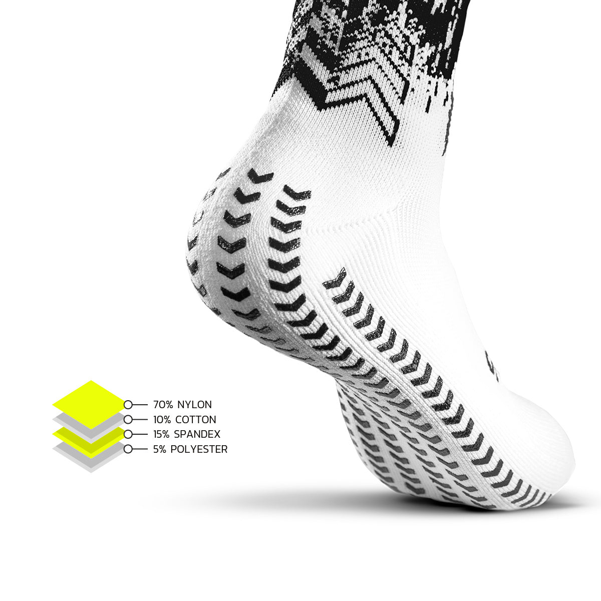 GEARXPro SOXPro - Padel - Weiß/Schwarz