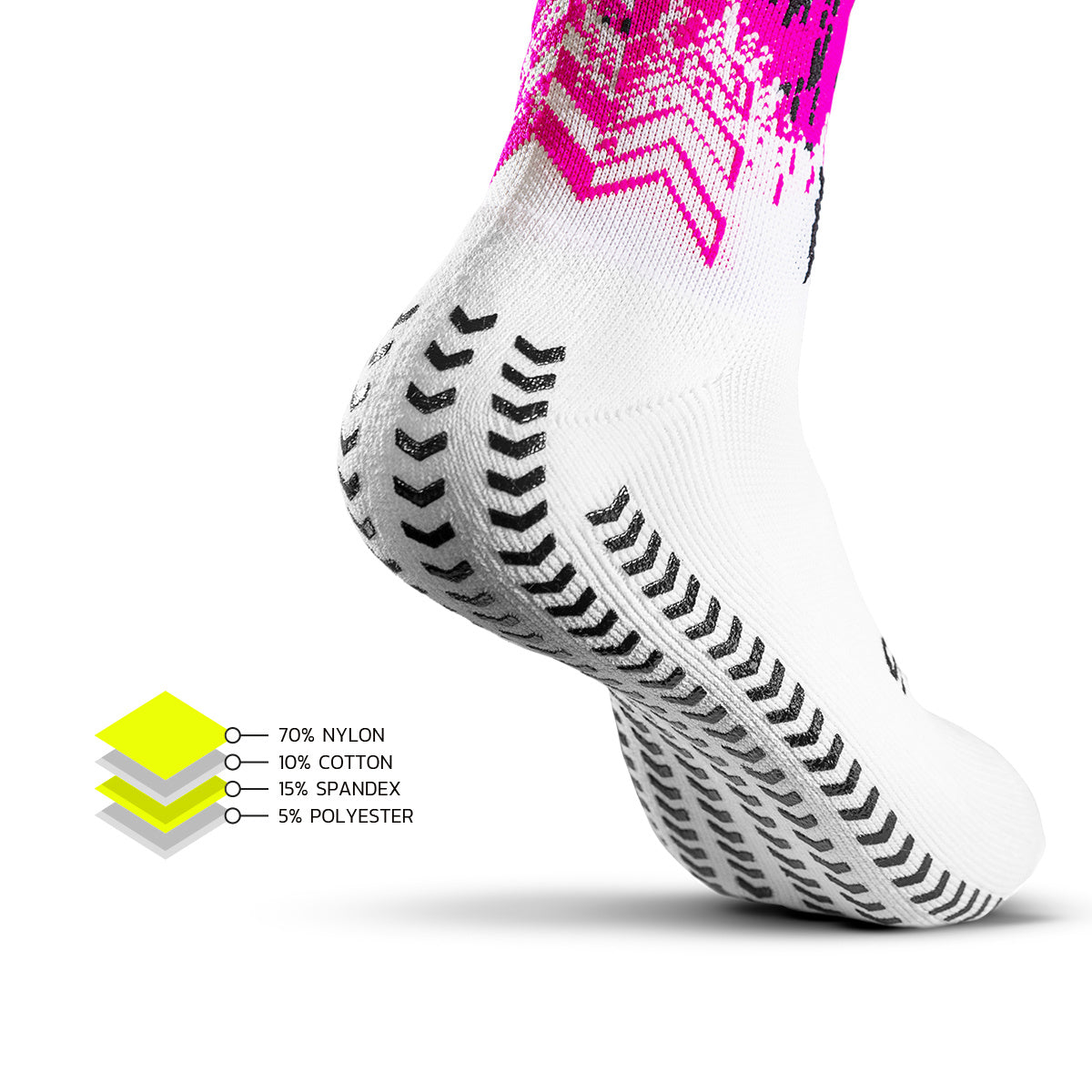 GEARXPro SOXPro - Padel - Weiß/Rosa