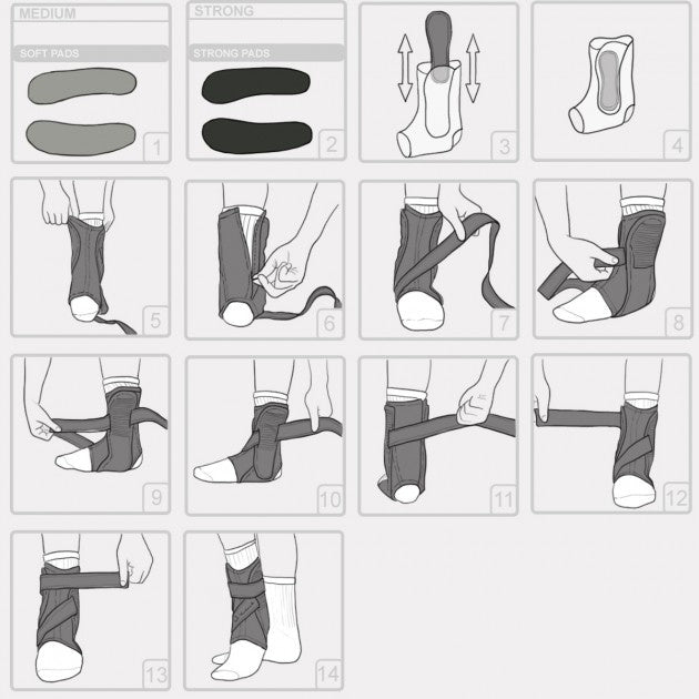 Reh4Sport Vincero2 Knöchelbandage mit maximalem Schutz