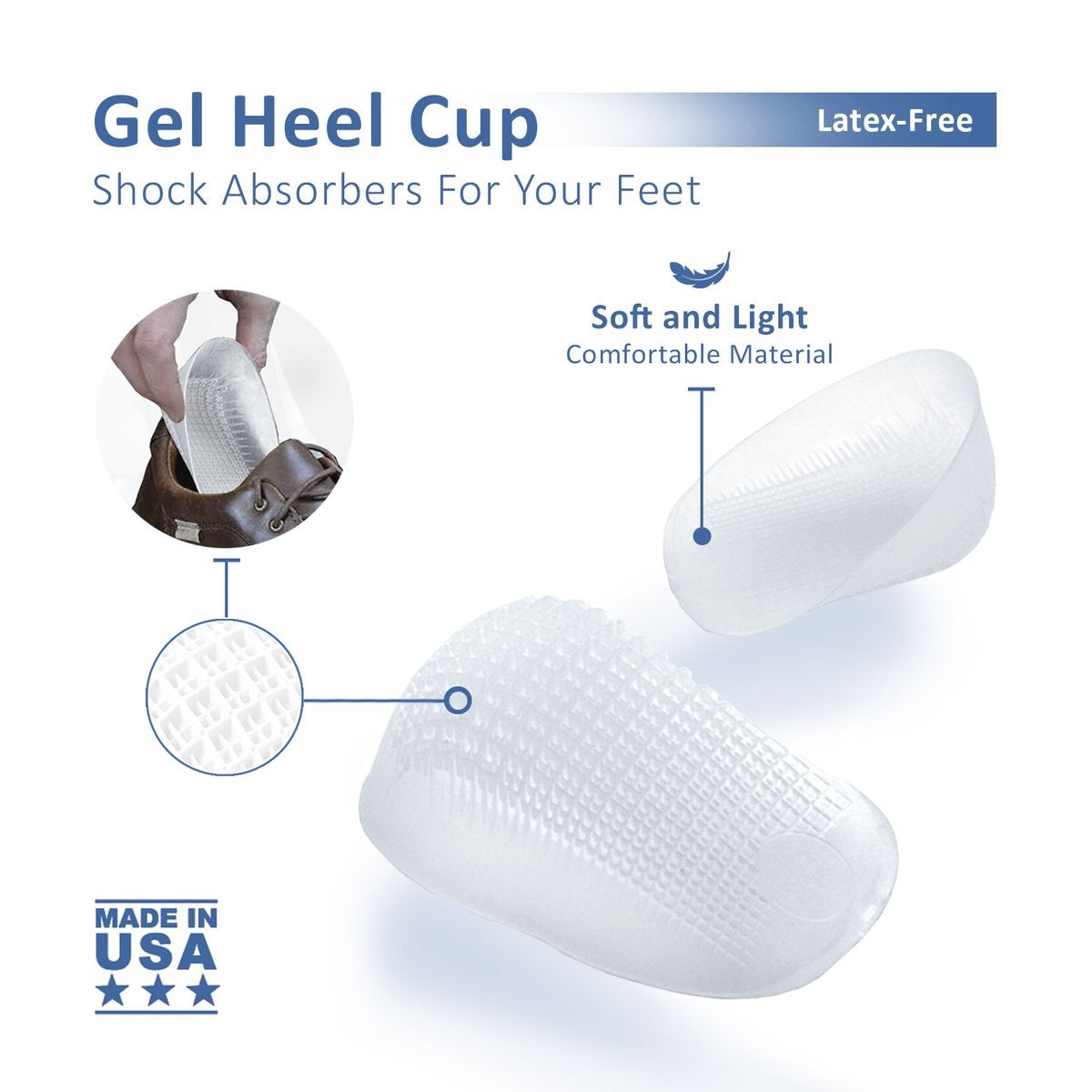 Tuli's Classic Gel Heel Cup - Fersensporn