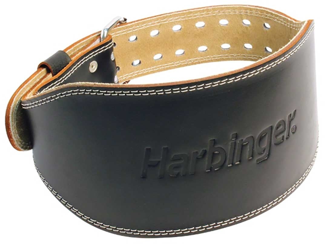 Harbinger Gewichthebergürtel mit gepolstertem Leder, 15 cm