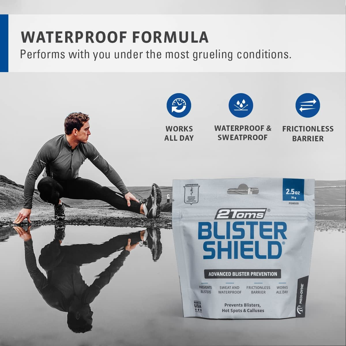 2Toms Blistershield - Blasen vorbeugen
