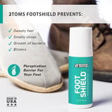 2Toms Footshield – Verhindert Schweißfüße und Blasen