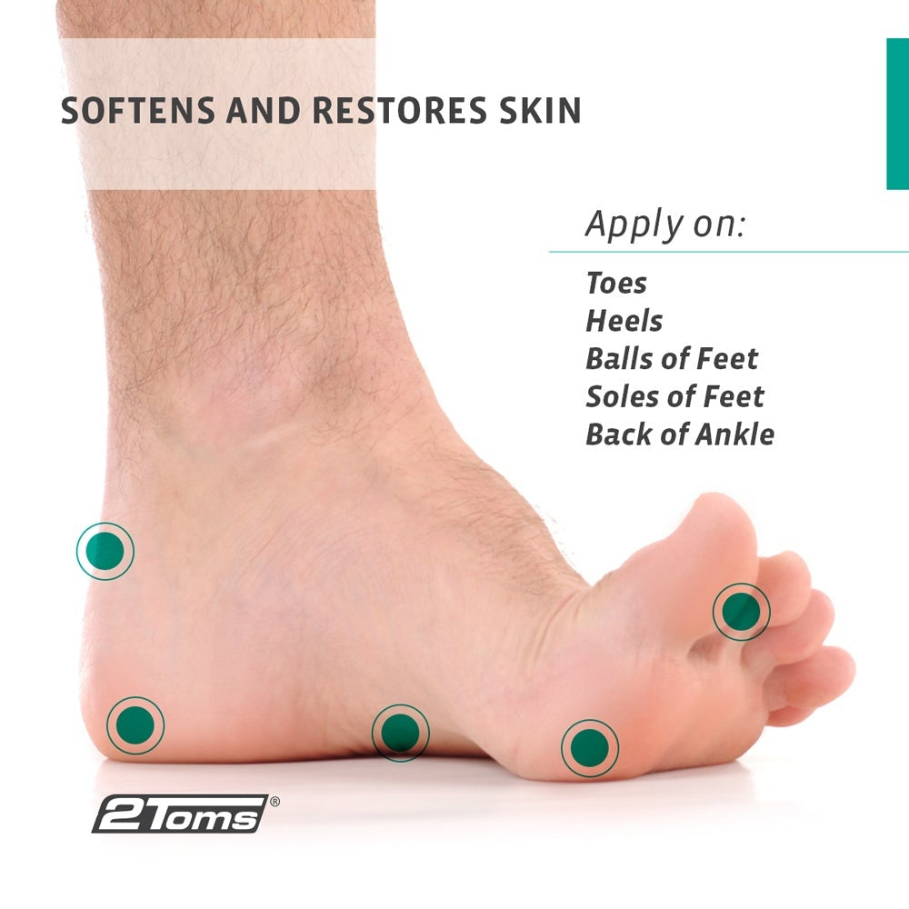 2Toms Footshield – Verhindert Schweißfüße und Blasen