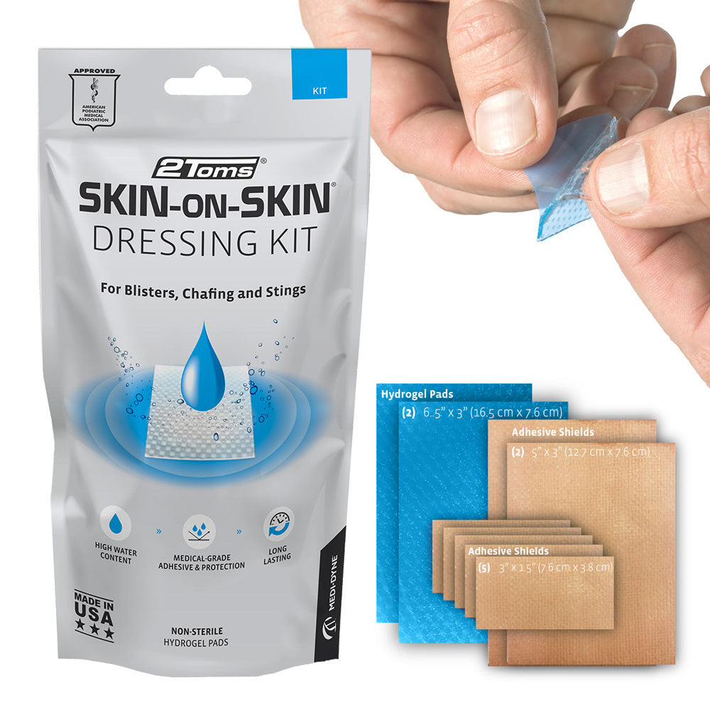 2Toms Skin on Skin Blasenpflaster-Set