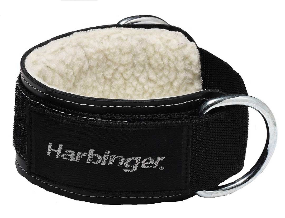 Harbinger Strapazierfähiger Knöchelriemen / Fußfesseln aus Leder