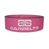Barbelts Hebelgürtel 10mm Pink - Powerlifting-Gürtel
