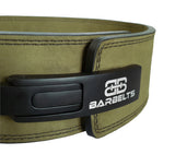 Barbelts Hebelgürtel 10mm Grün - Powerlifting-Gürtel