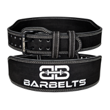 Barbelts Gewichthebergürtel - Schwarz | Fitnessgürtel - Bodybuildinggürtel