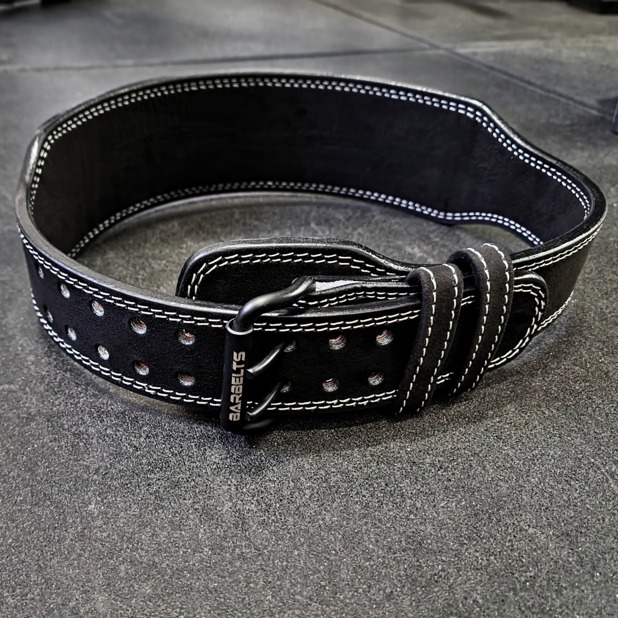 Barbelts Gewichthebergürtel - Schwarz | Fitnessgürtel - Bodybuildinggürtel