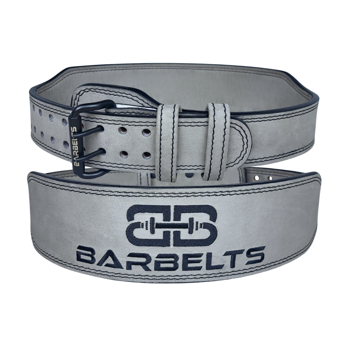 Barbelts Gewichthebergürtel - Grau | Fitnessgürtel - Bodybuildinggürtel