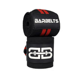 Barbelts Handgelenkbandagen - extrem - schwarz/rot - 68cm