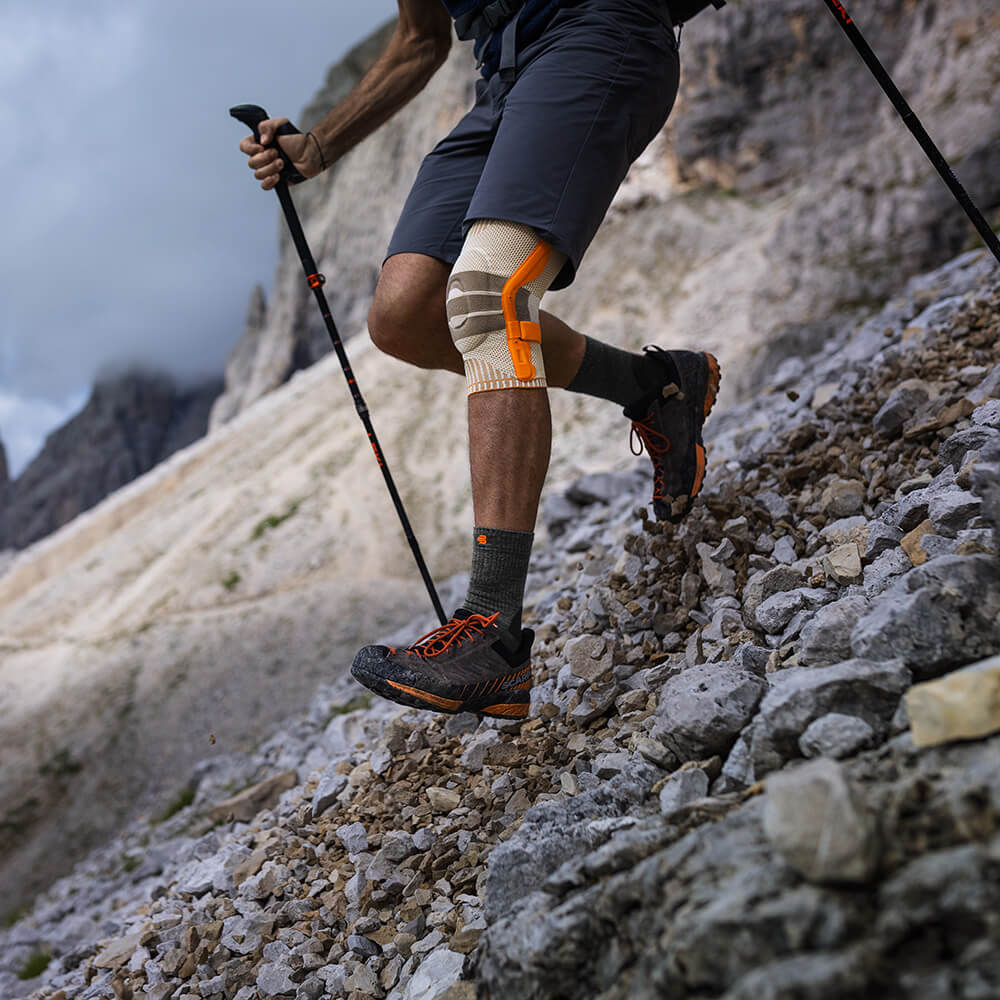 Bauerfeind Outdoor Knee Support Kniebrace - sandstone