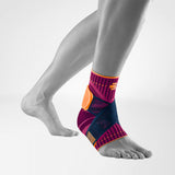 Bauerfeind Sports Ankle Support Sprunggelenkbandage - rosa